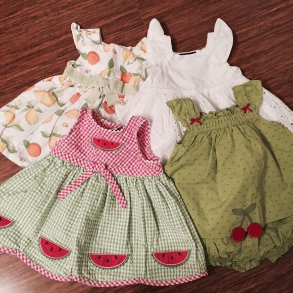 Other - Very pretty Baby girls dresses and one romper
